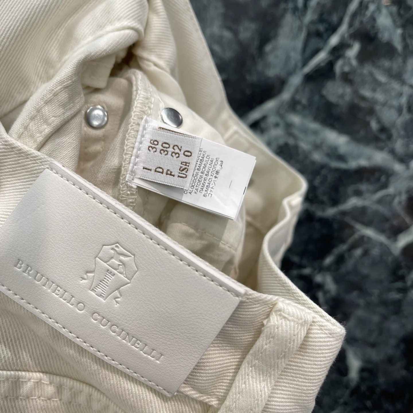 BALENCIAGA Trousers Denim White S-XL C10202609061640 - Image 8