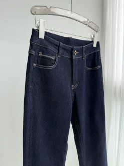 Alternative view of BALENCIAGA Trousers Stretch Denim Dark Blue 26-30 B45202609063555