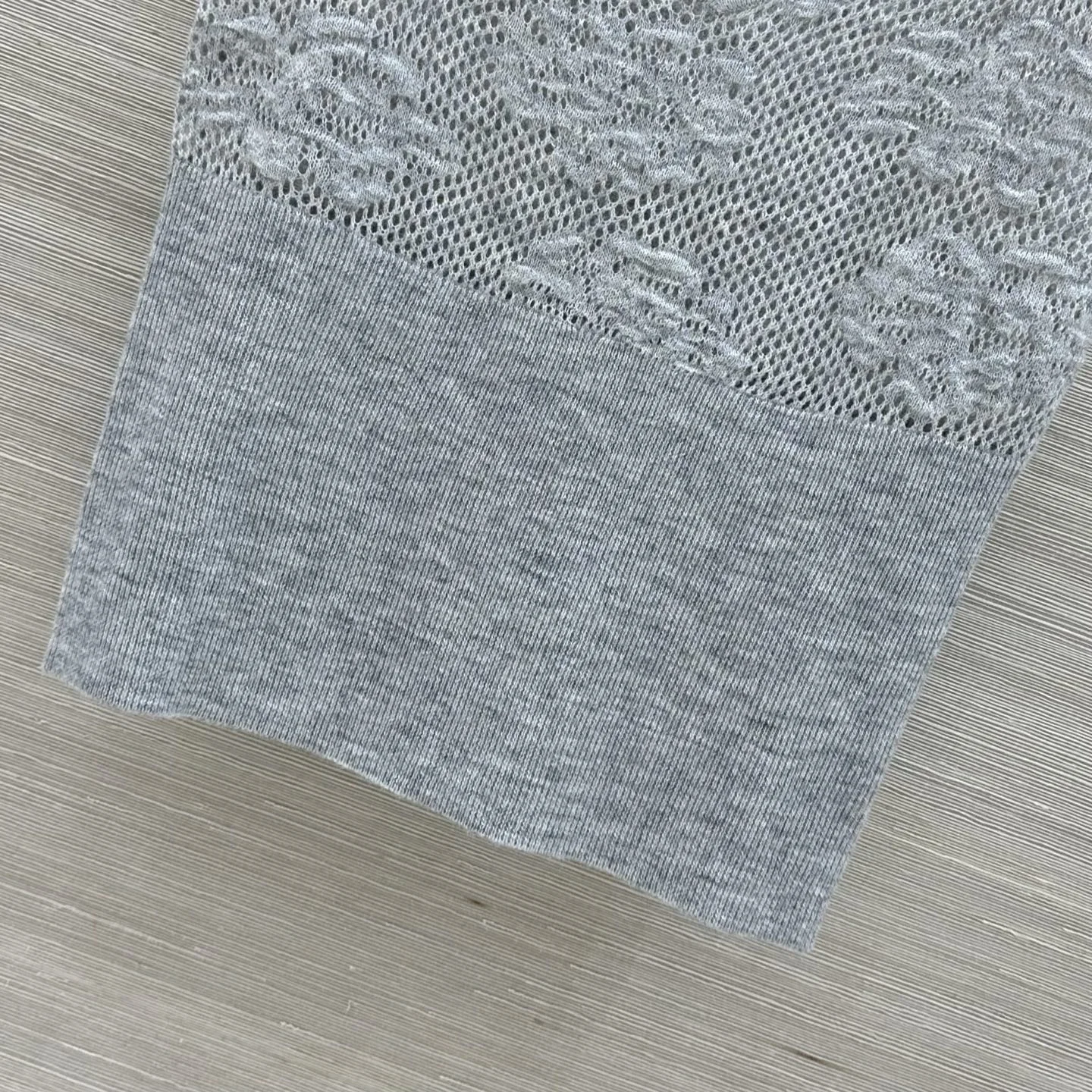 BALENCIAGA Vests Alpaca Silk Grey S-L A75202609062048 - Image 6
