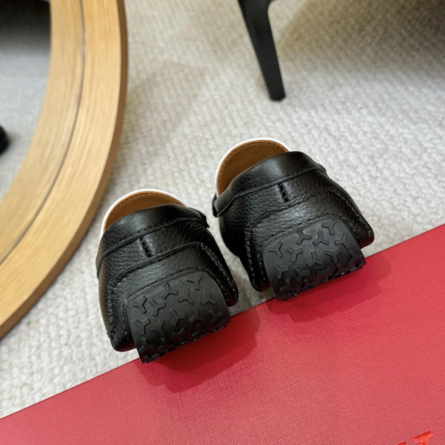 BALLY Loafers Top-grain Leather Black-White EU38-46 B00202609110163 - Image 9