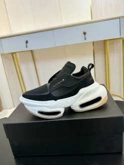 BALMAIN Sneakers Mixed Materials Black-White EU35-46 C90202609110078