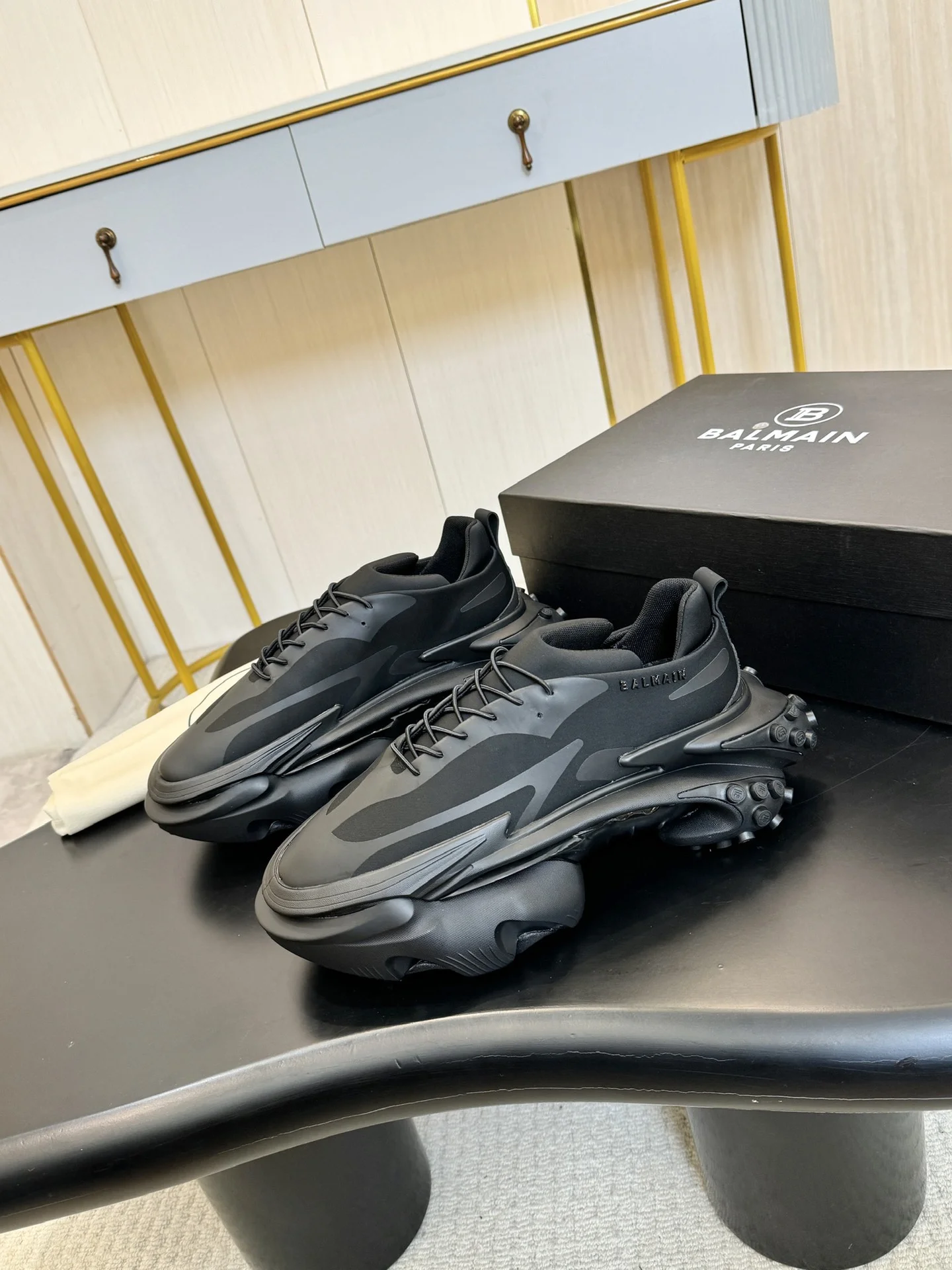 BALMAIN Sneakers TPU Foam Sole Black EU40-46 C80202609110066