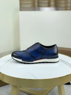 BERLUTI Formal Shoes Blue-White D60202609111020