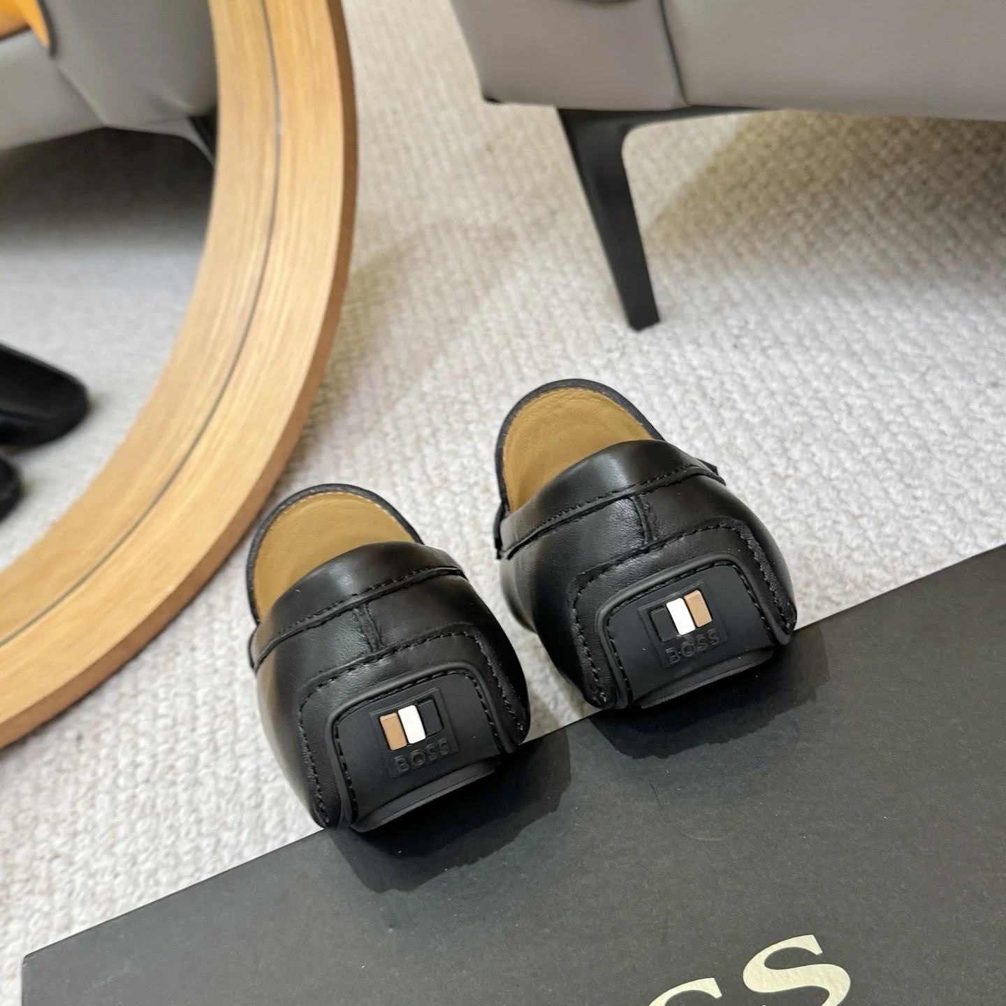 BOSS Loafers Cow Leather Black EU38-46 B00202609110129 - Image 9