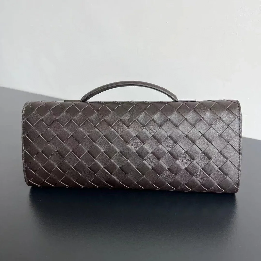 BOTTEGA VENETA Clutches Bags Brown-Gold 31X13X3CM F80202609090022 - Image 2