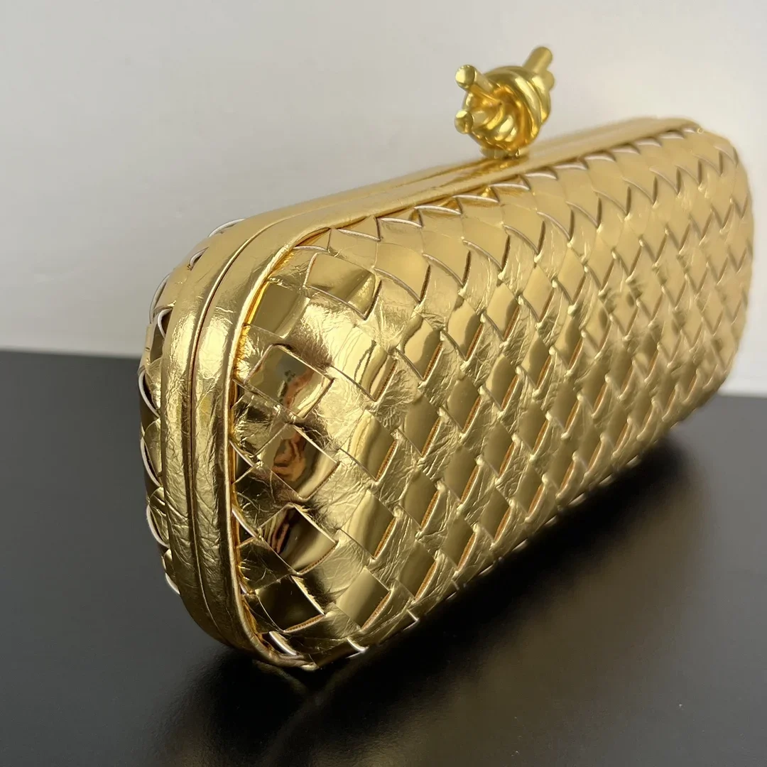 BOTTEGA VENETA Clutches Bags Gold 25X10X5CM G30202609090061 - Image 2