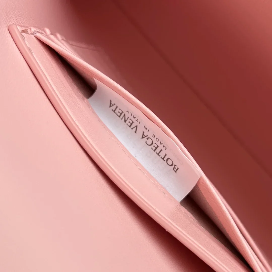 BOTTEGA VENETA Clutches Bags Intreccio Lambskin Pink-Gold 31X13X3CM F80202609090048 - Image 9