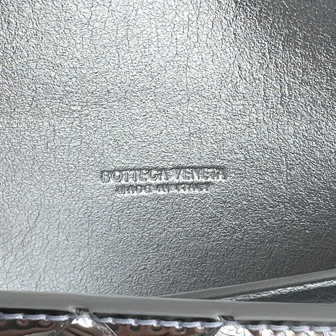 BOTTEGA VENETA Clutches Bags Silver 31X13X3CM F80202609090032 - Image 8