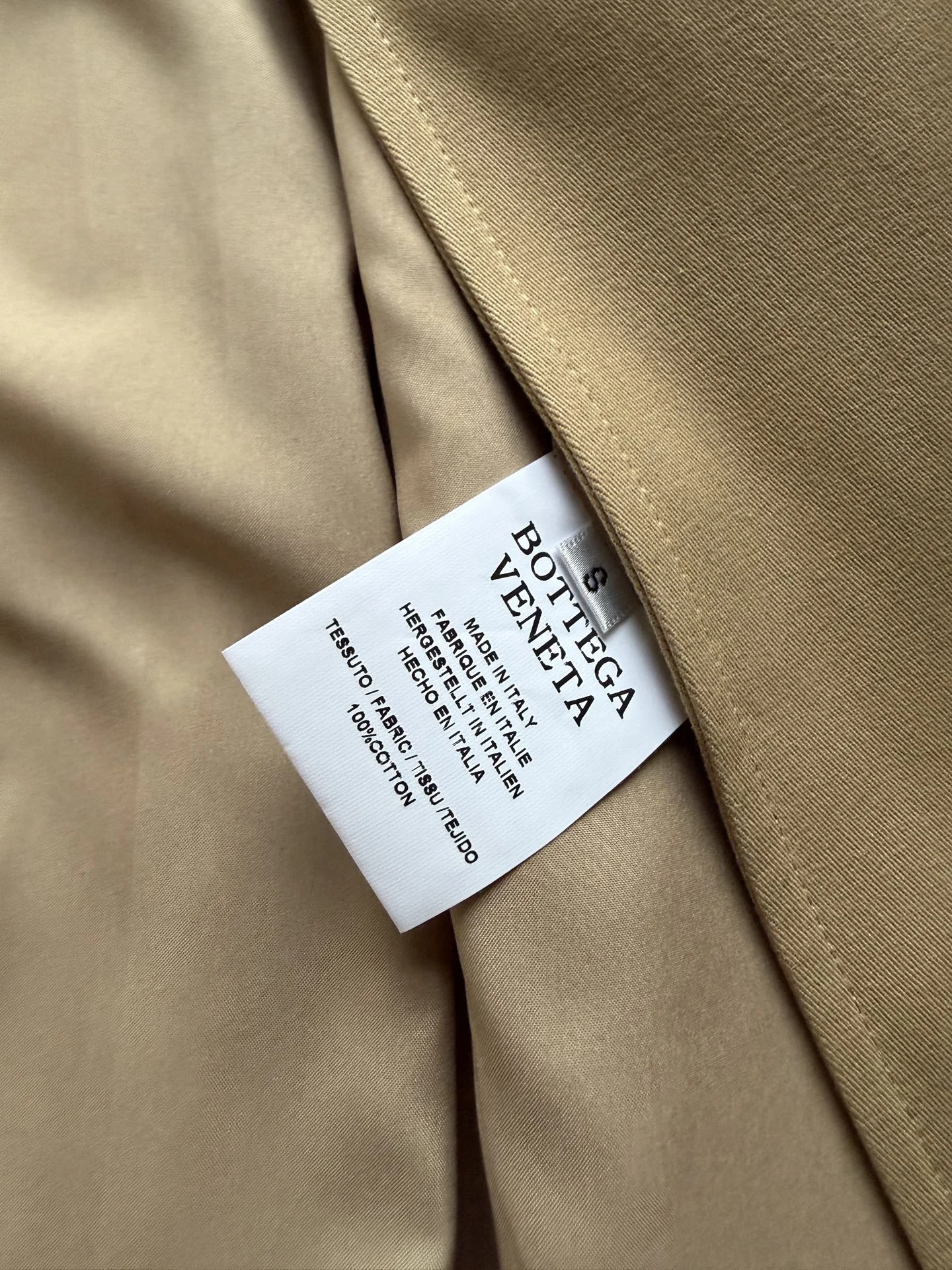BOTTEGA VENETA Coats Tan-Black S-L E25202609060427 - Image 9