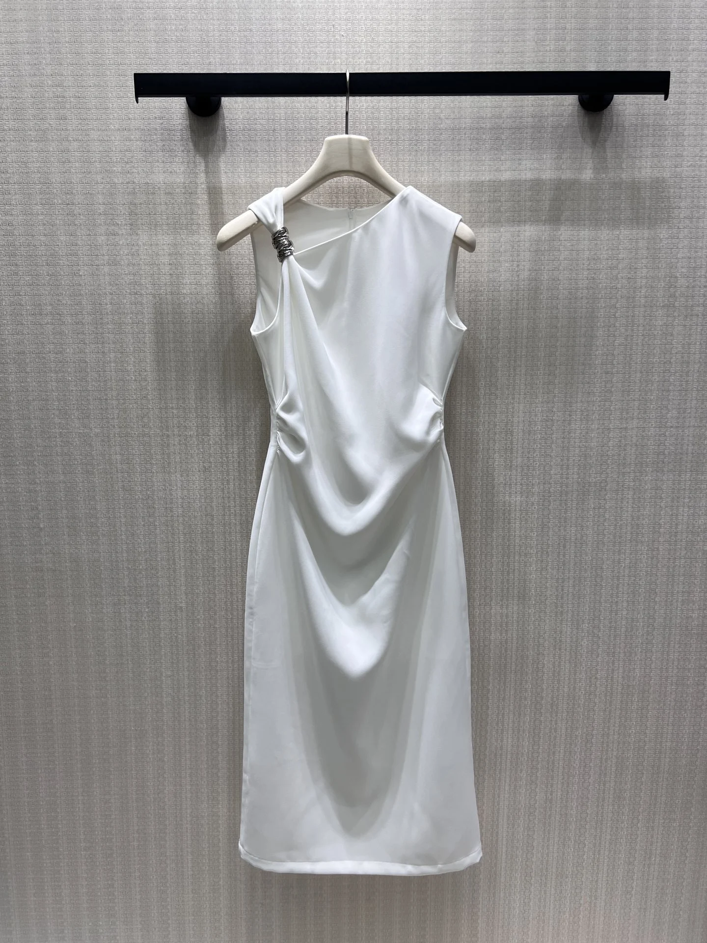 BOTTEGA VENETA Dresses White-Silver S-M-L C35202609060736