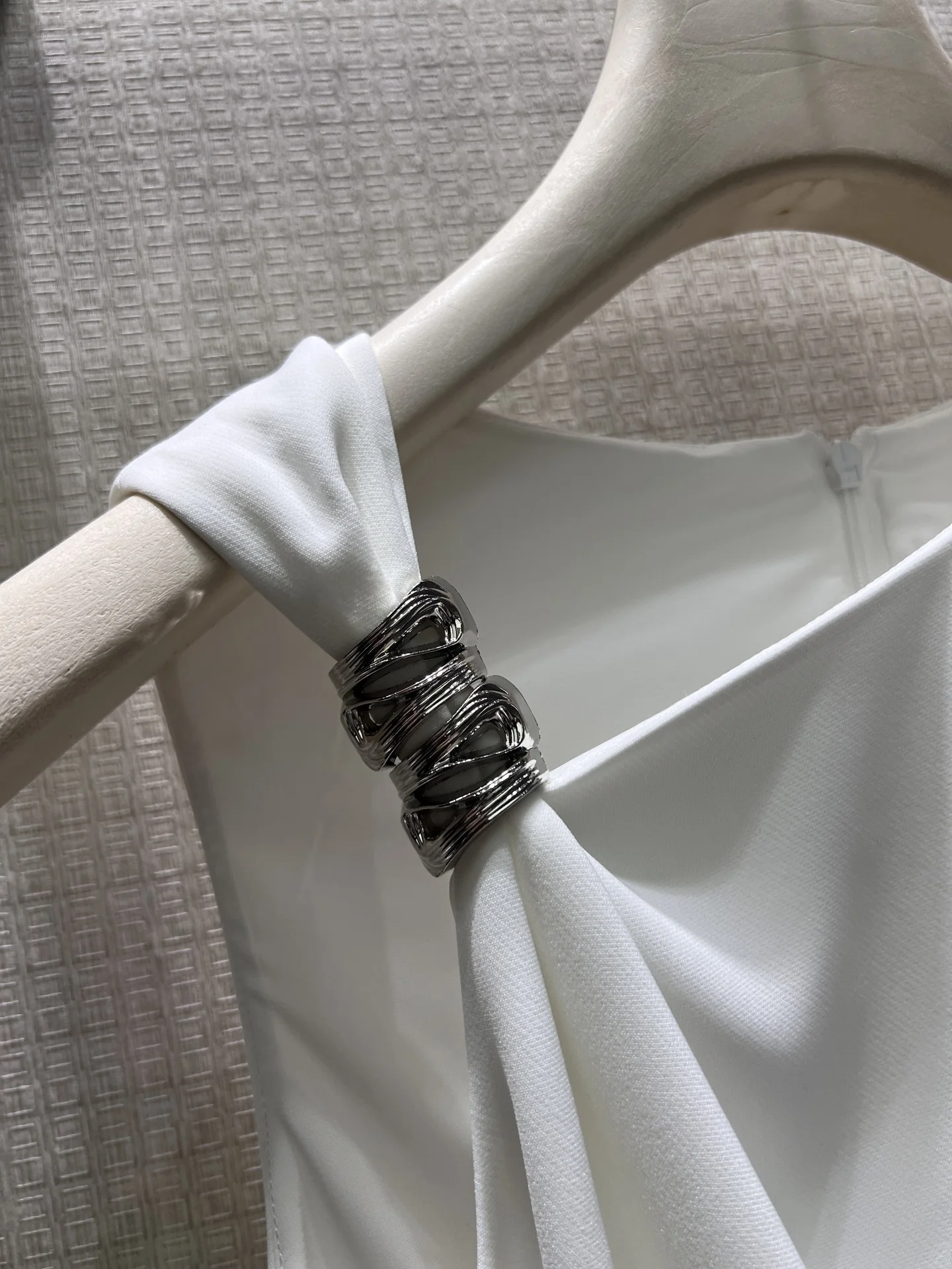 BOTTEGA VENETA Dresses White-Silver S-M-L C35202609060736 - Image 5