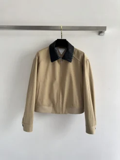 BOTTEGA VENETA Jackets Tan-Black S-L C35202609063029