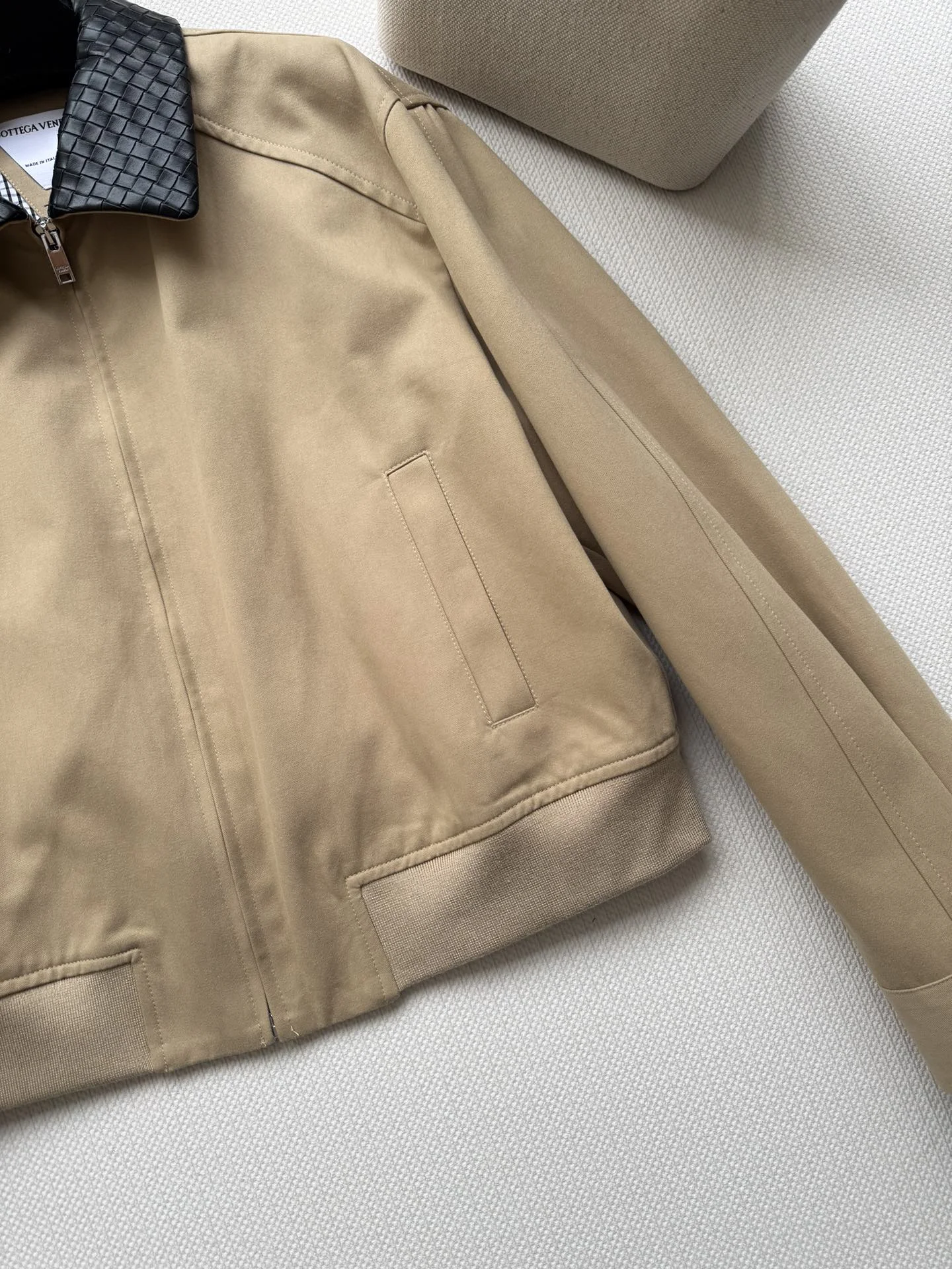 BOTTEGA VENETA Jackets Tan-Black S-L C35202609063029 - Image 7