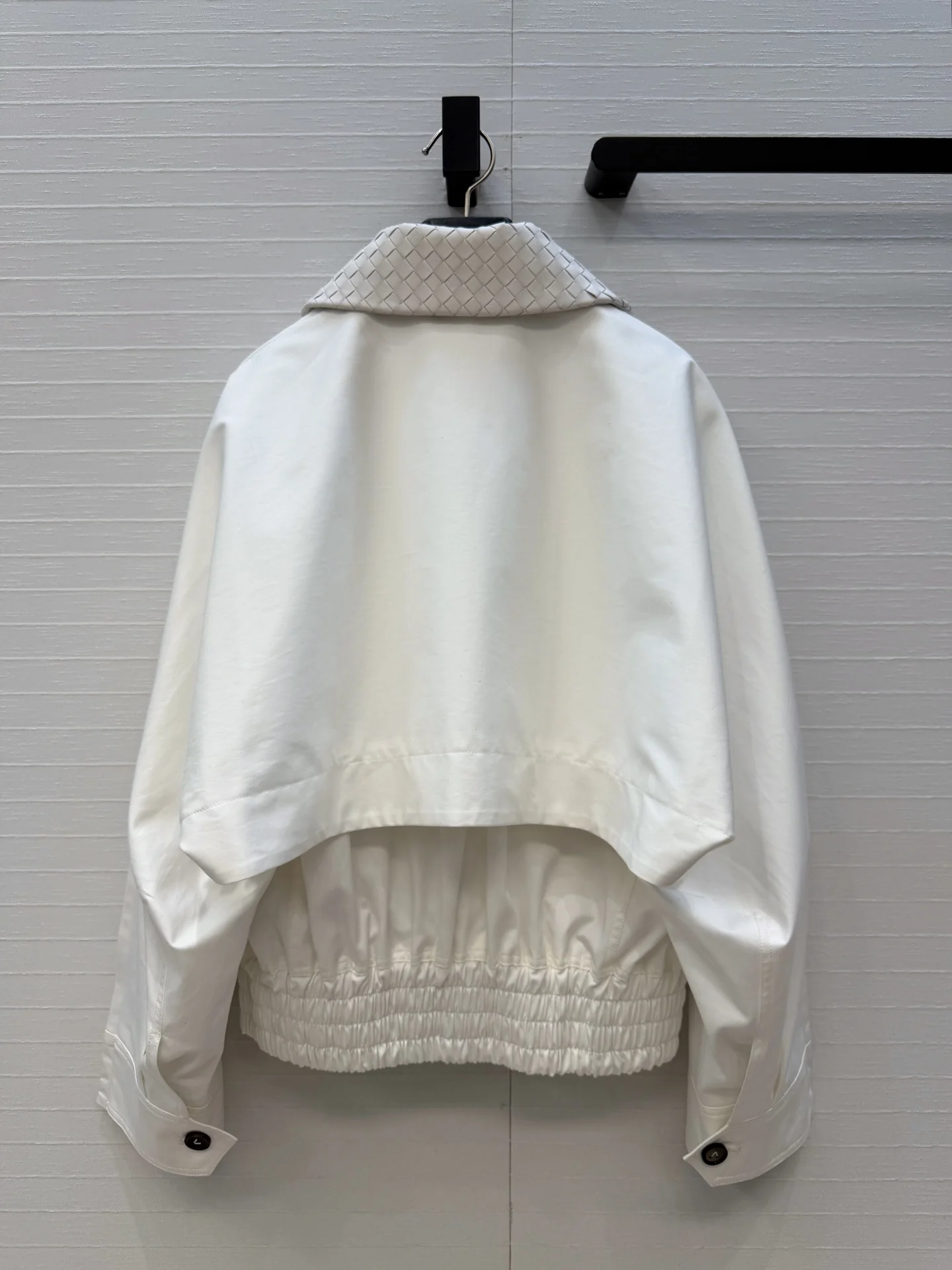 BOTTEGA VENETA Jackets Wool Cotton White-Brown 36 E90202609062717 - Image 8