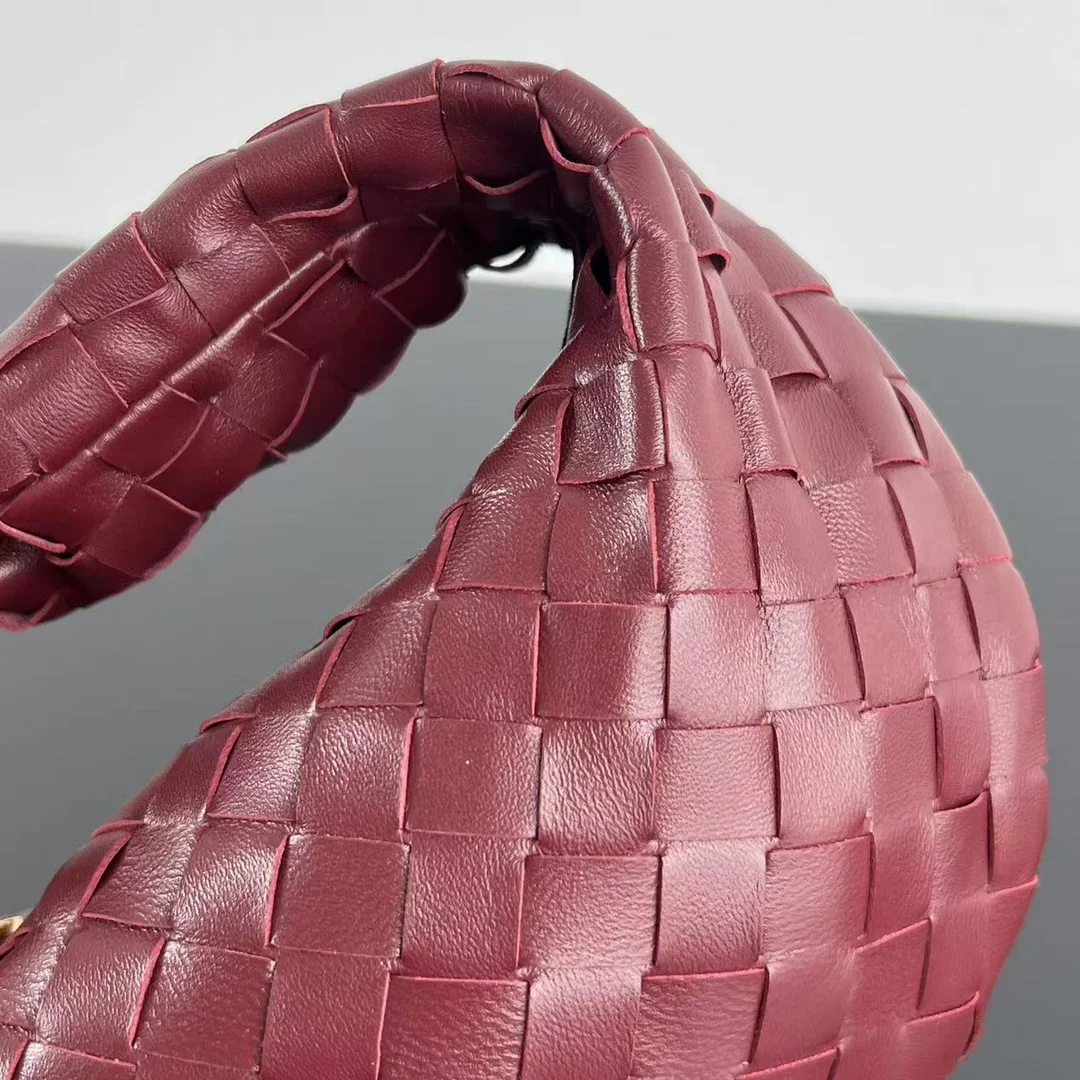 BOTTEGA VENETA Shoulder Bags Burgundy-Gold 23X28X8CM E60202609090125 - Image 6