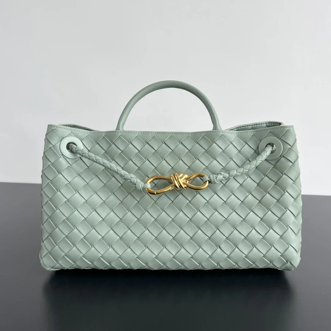 BOTTEGA VENETA Shoulder Bags Green-Gold 29X18X10CM I80202609090083
