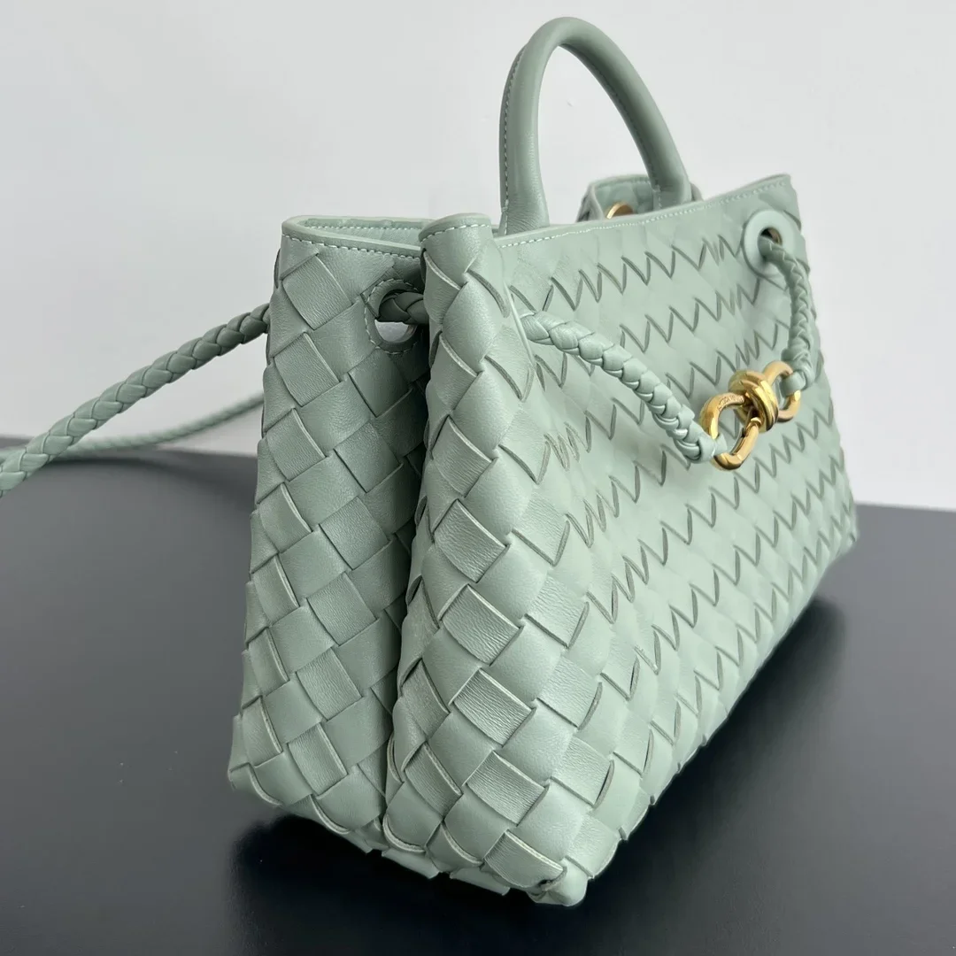 BOTTEGA VENETA Shoulder Bags Green-Gold 29X18X10CM I80202609090083 - Image 2