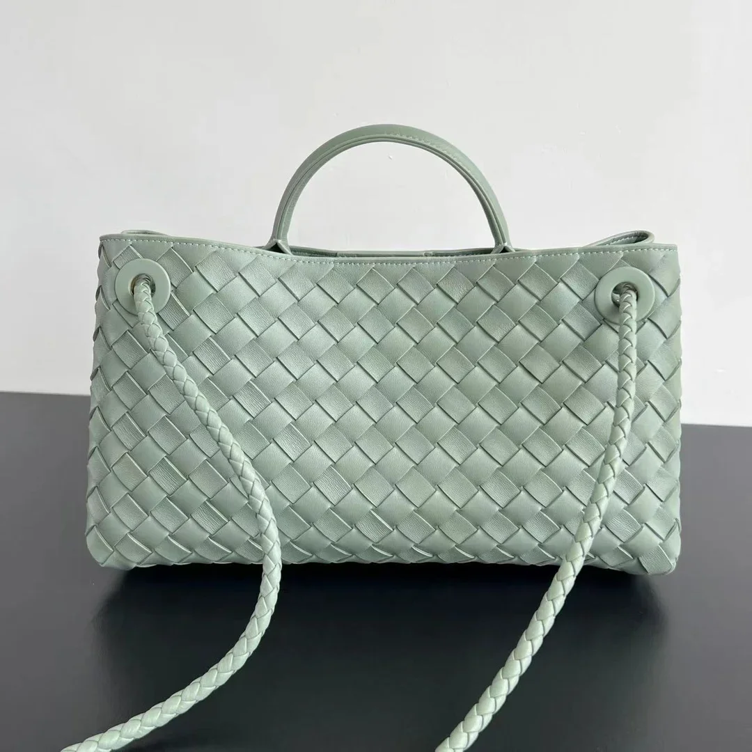 BOTTEGA VENETA Shoulder Bags Green-Gold 29X18X10CM I80202609090083 - Image 3