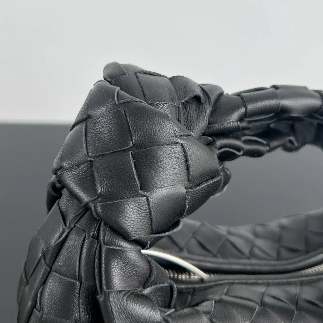 BOTTEGA VENETA Shoulder Bags Lamb Leather Black 23X28X8CM E60202609090101 - Image 3