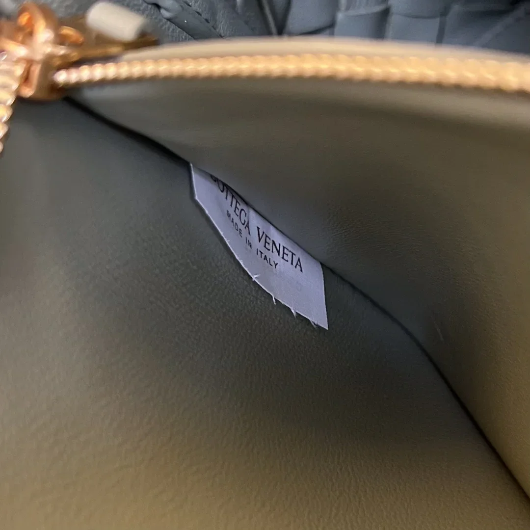 BOTTEGA VENETA Shoulder Bags Nappa Lambskin Green-Gold 29X18X10CM I80202609090110 - Image 9