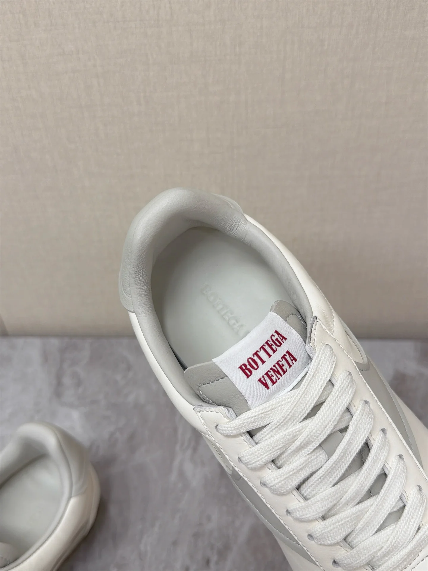 BOTTEGA VENETA Sneakers Leather Rubber White-Gray EU35-45 B80202609111383 - Image 7