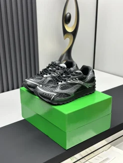 BOTTEGA VENETA Sneakers Technical Mesh Black-Silver EU35-47 B40202609111961