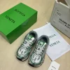 BOTTEGA VENETA Sneakers Technical Mesh Green-Silver EU35-46 B40202609110798