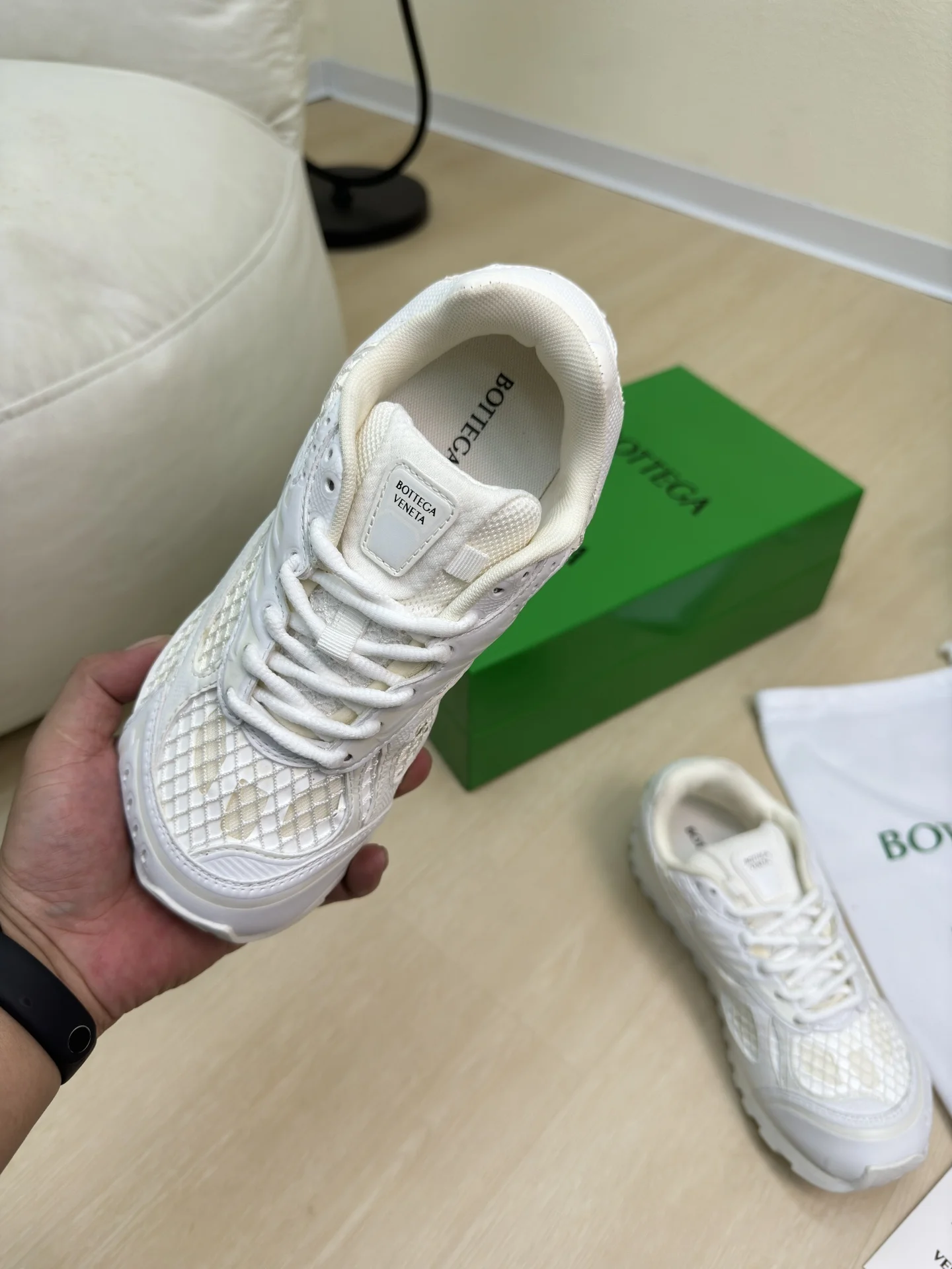 BOTTEGA VENETA Sneakers White B40202609110796 - Image 6