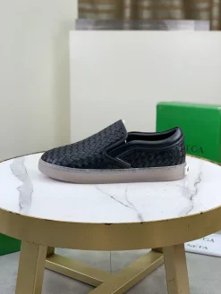 BOTTEGA VENETA Sneakers Woven Calf Leather Black EU39-44 C40202609110981