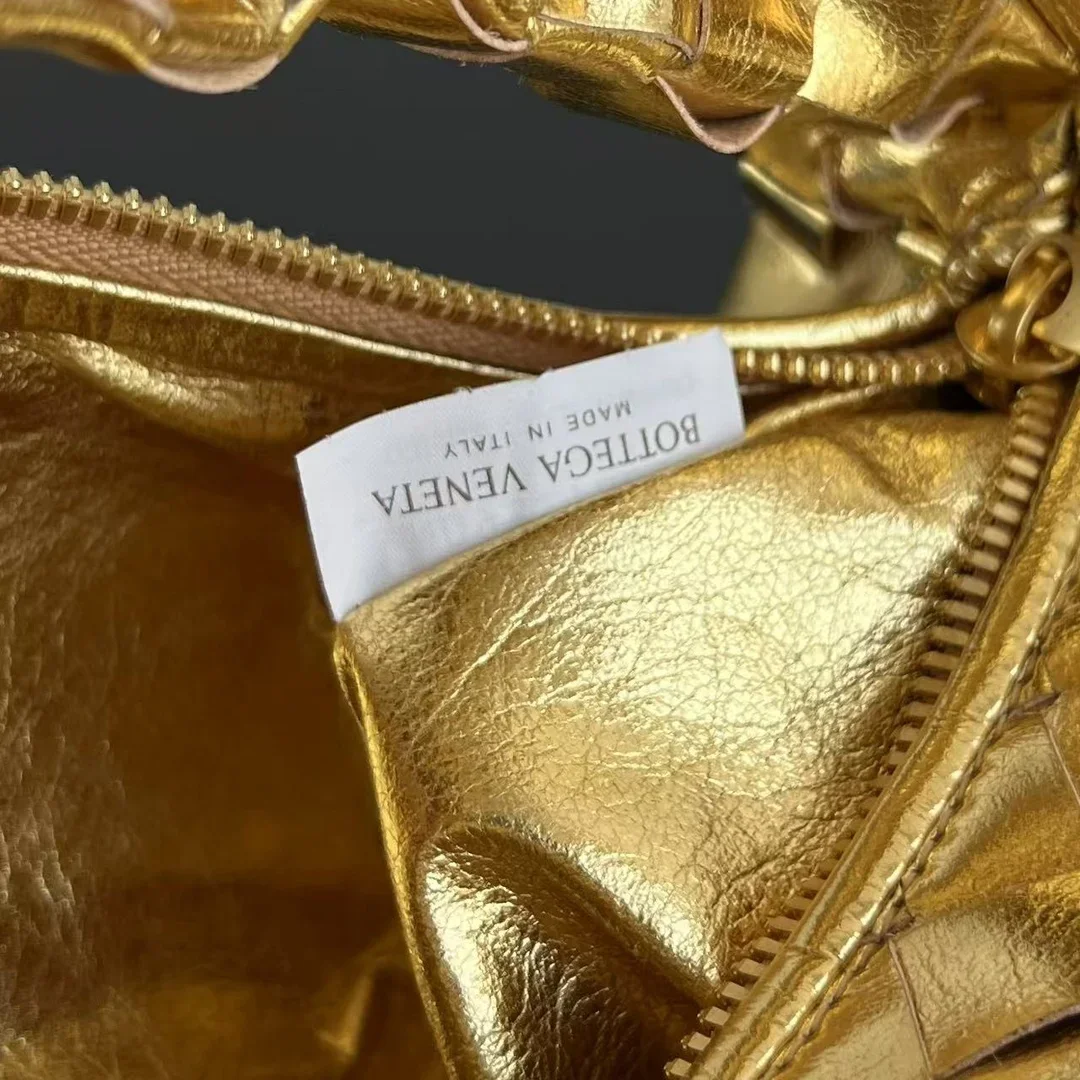 BOTTEGA VENETA Trend Bags Deerskin Gold E80202609090131 - Image 9