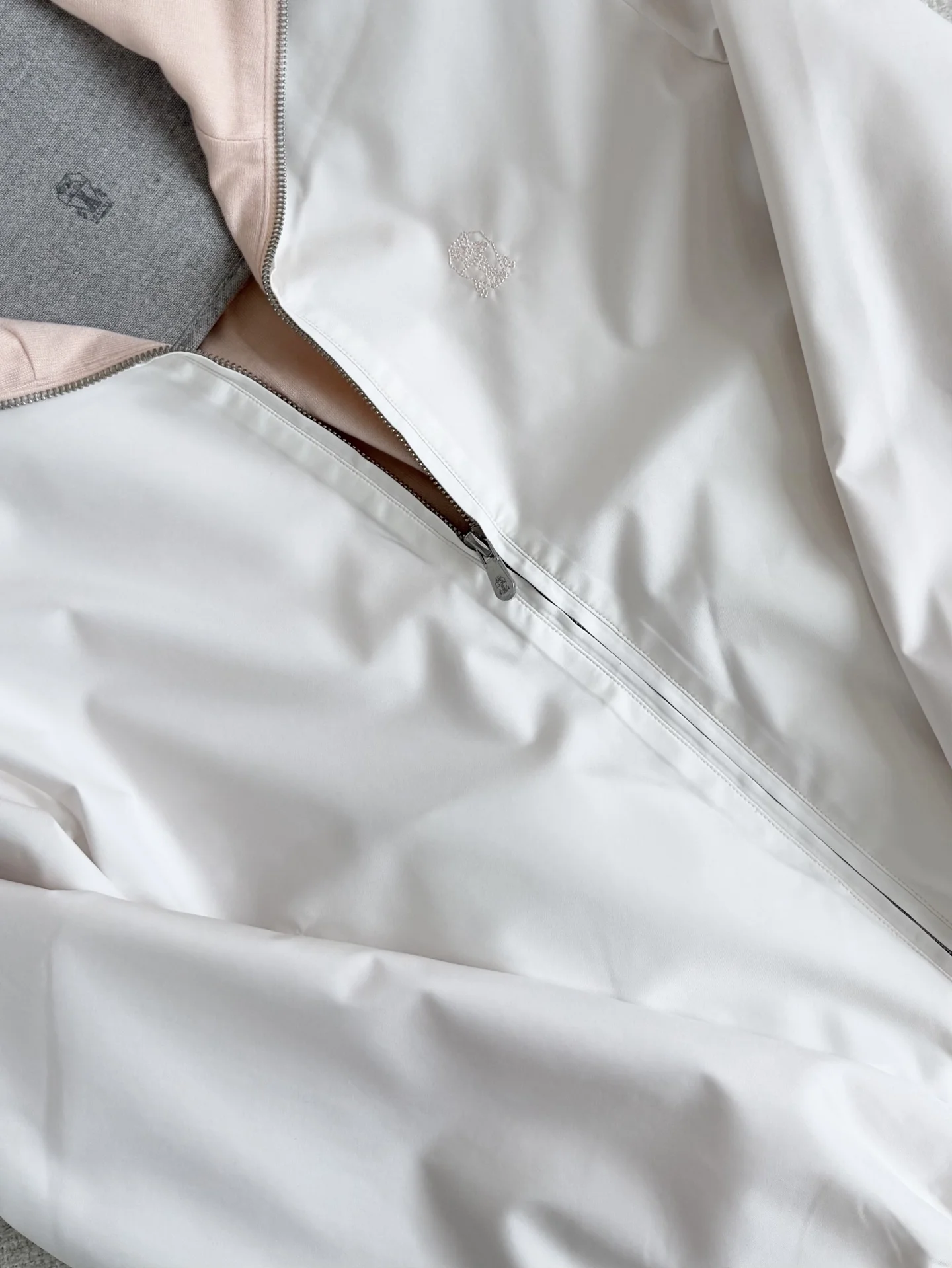 BRUNELLO CUCINELLI Jackets White-Pink S-L C85202609061995 - Image 4