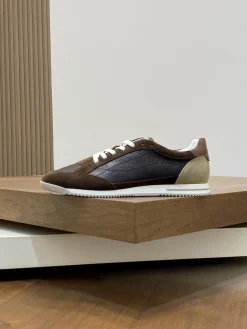 BRUNELLO CUCINELLI Sneakers Brown-Black C10202609111974