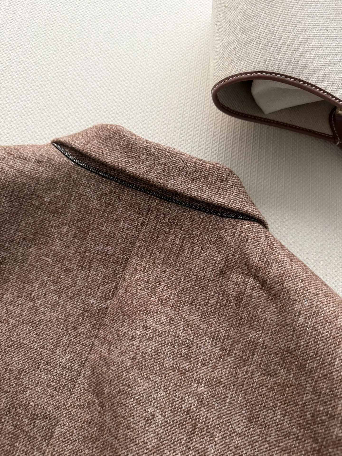 BRUNELLO CUCINELLI Suits Wool Brown-Beige S-L E05202609060434 - Image 7