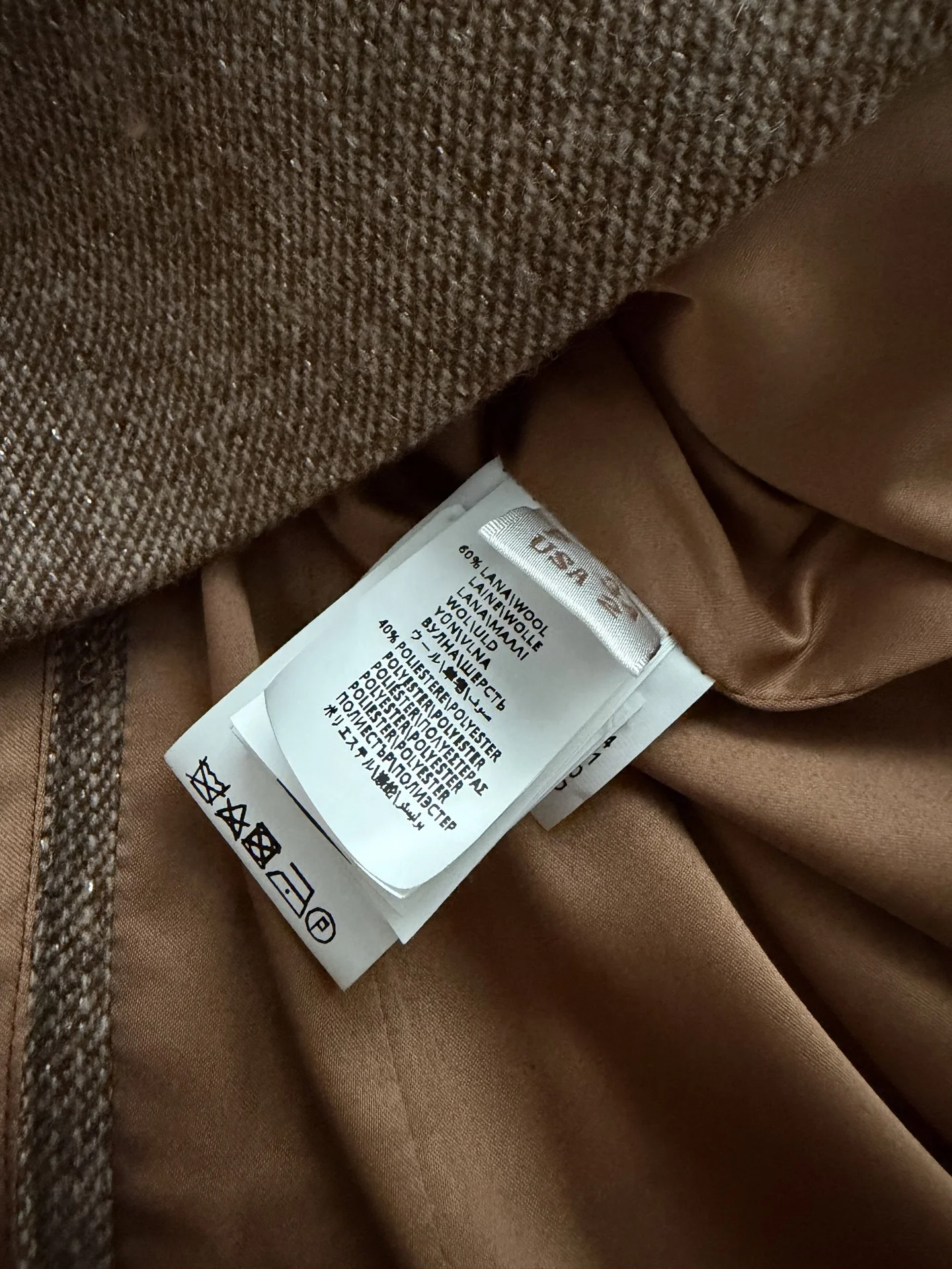 BRUNELLO CUCINELLI Suits Wool Brown-Beige S-L E05202609060434 - Image 9