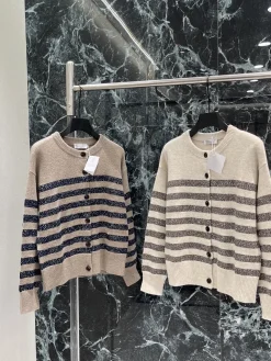 BRUNELLO CUCINELLI Sweaters Beige-Navy S-L C30202609061645