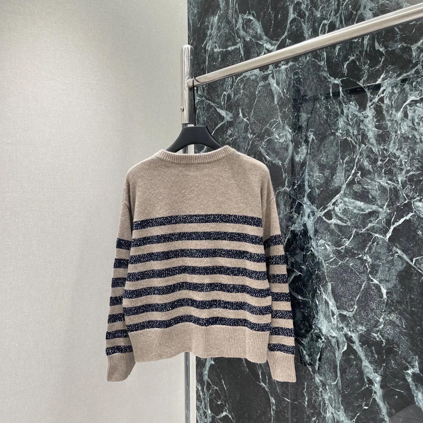 BRUNELLO CUCINELLI Sweaters Beige-Navy S-L C30202609061645 - Image 3