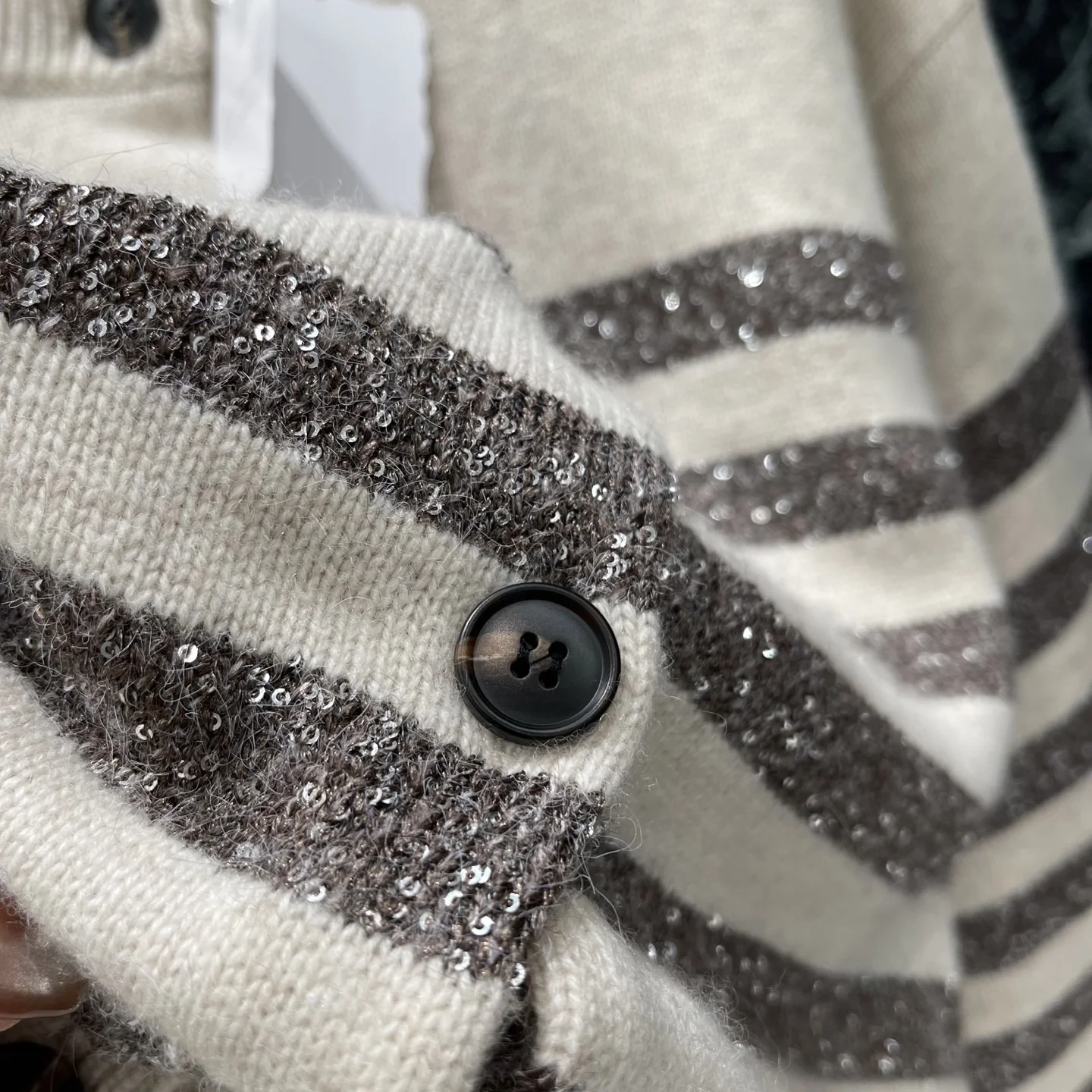 BRUNELLO CUCINELLI Sweaters Beige-Navy S-L C30202609061645 - Image 7