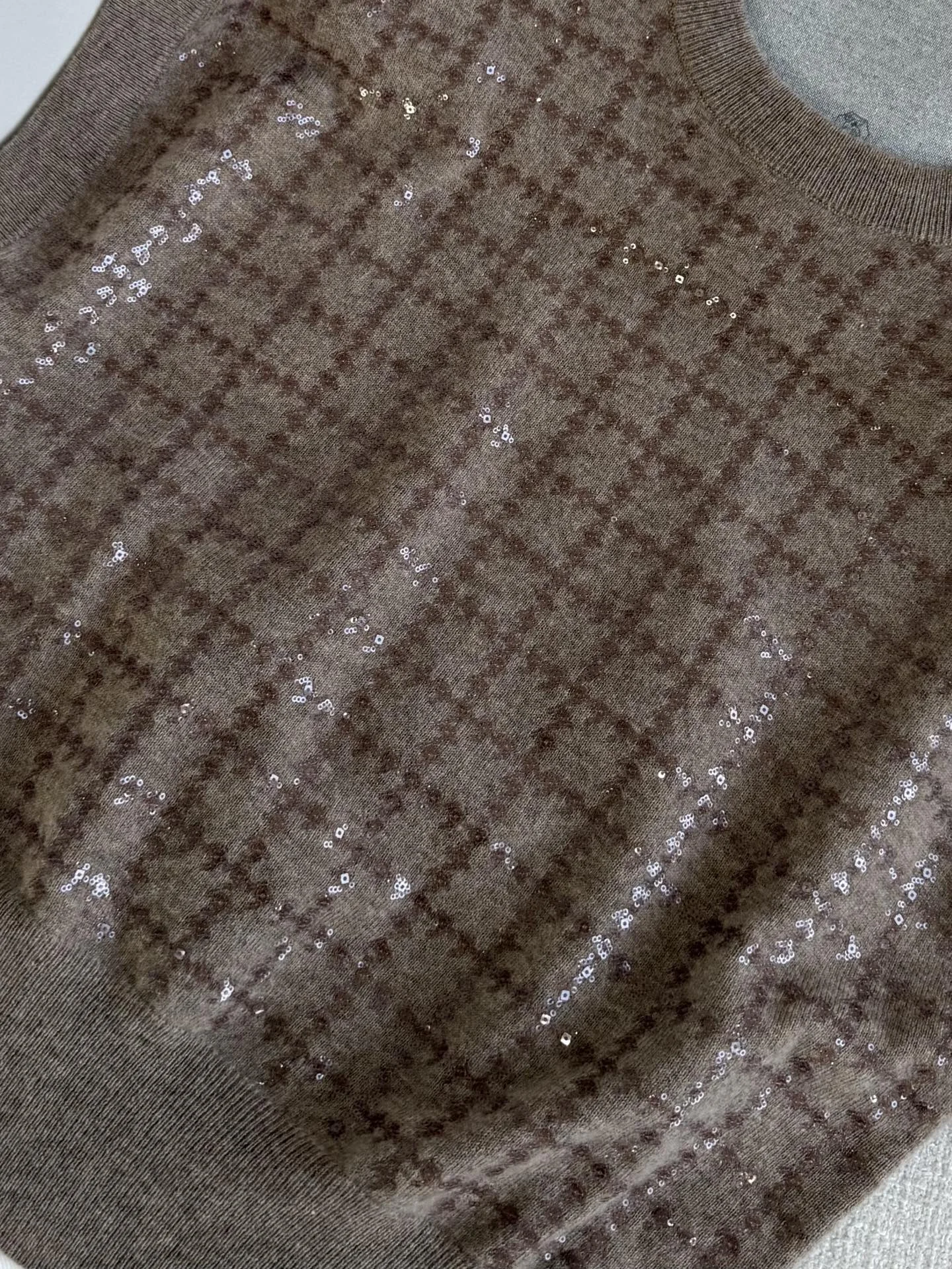 BRUNELLO CUCINELLI Sweaters Brown-Silver S-L C55202609061556 - Image 4