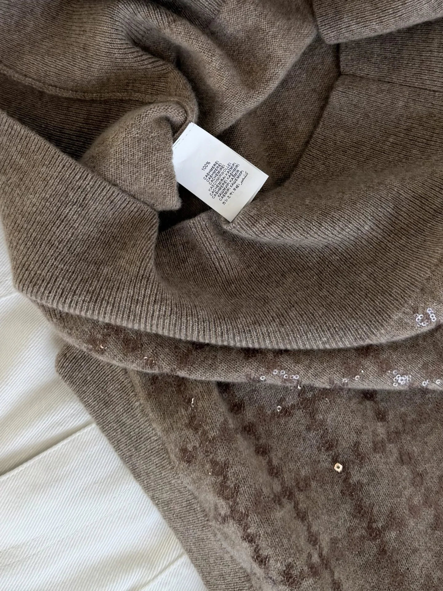 BRUNELLO CUCINELLI Sweaters Brown-Silver S-L C55202609061556 - Image 7