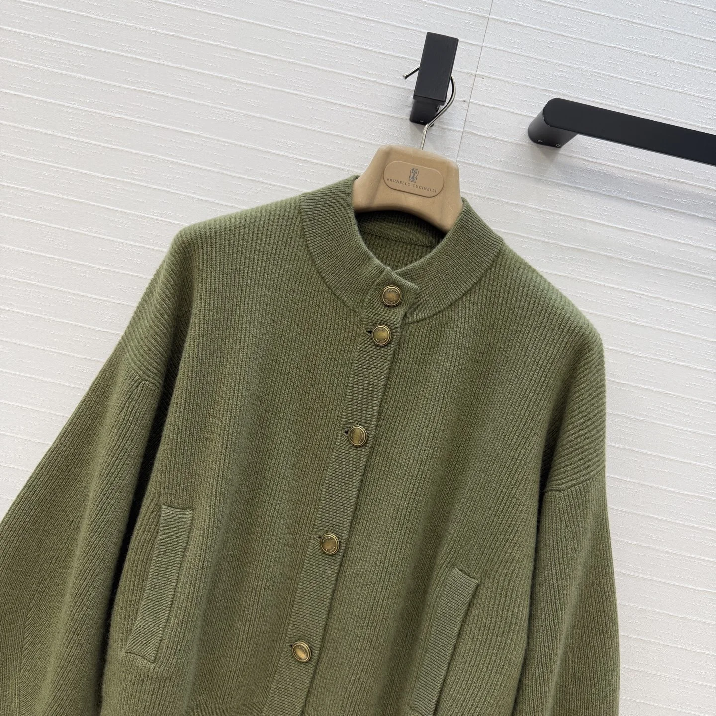 BRUNELLO CUCINELLI Sweaters Cashmere Green-Gold S-L D10202609062700 - Image 2