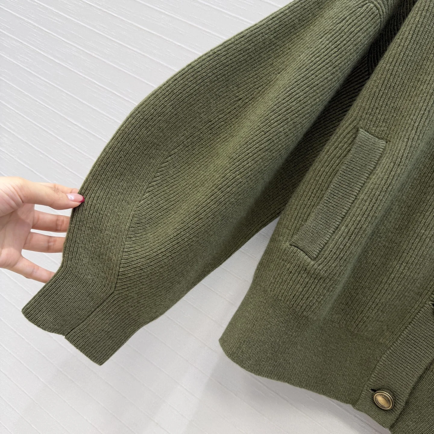 BRUNELLO CUCINELLI Sweaters Cashmere Green-Gold S-L D10202609062700 - Image 5