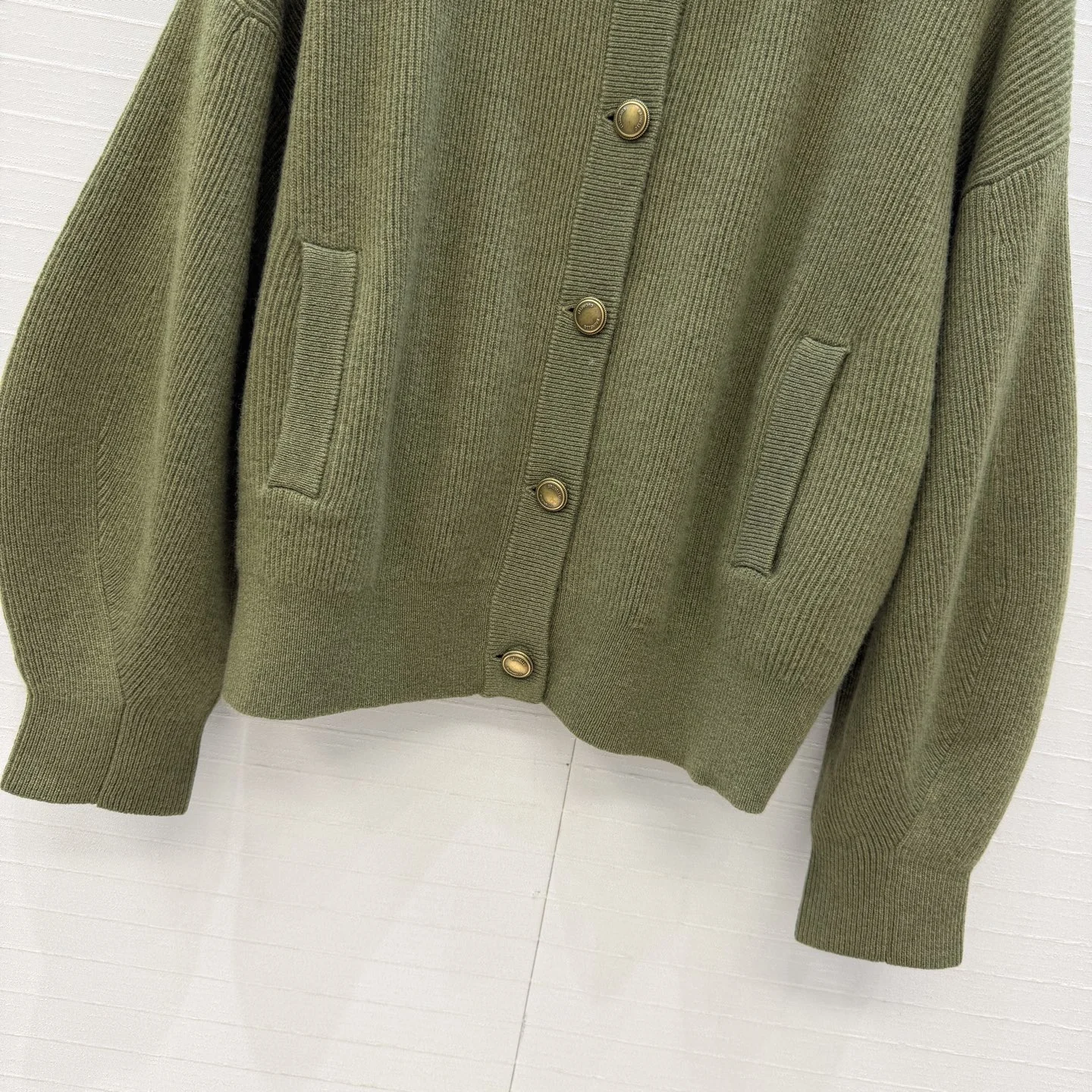 BRUNELLO CUCINELLI Sweaters Cashmere Green-Gold S-L D10202609062700 - Image 7