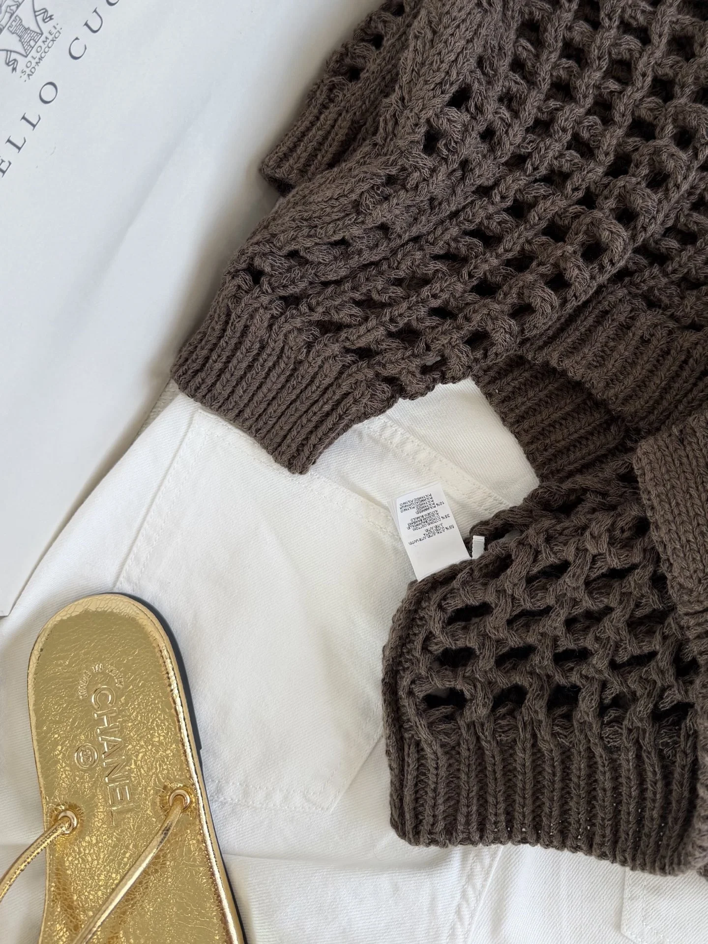 BRUNELLO CUCINELLI Sweaters Knit Brown S-L C05202609061546 - Image 7