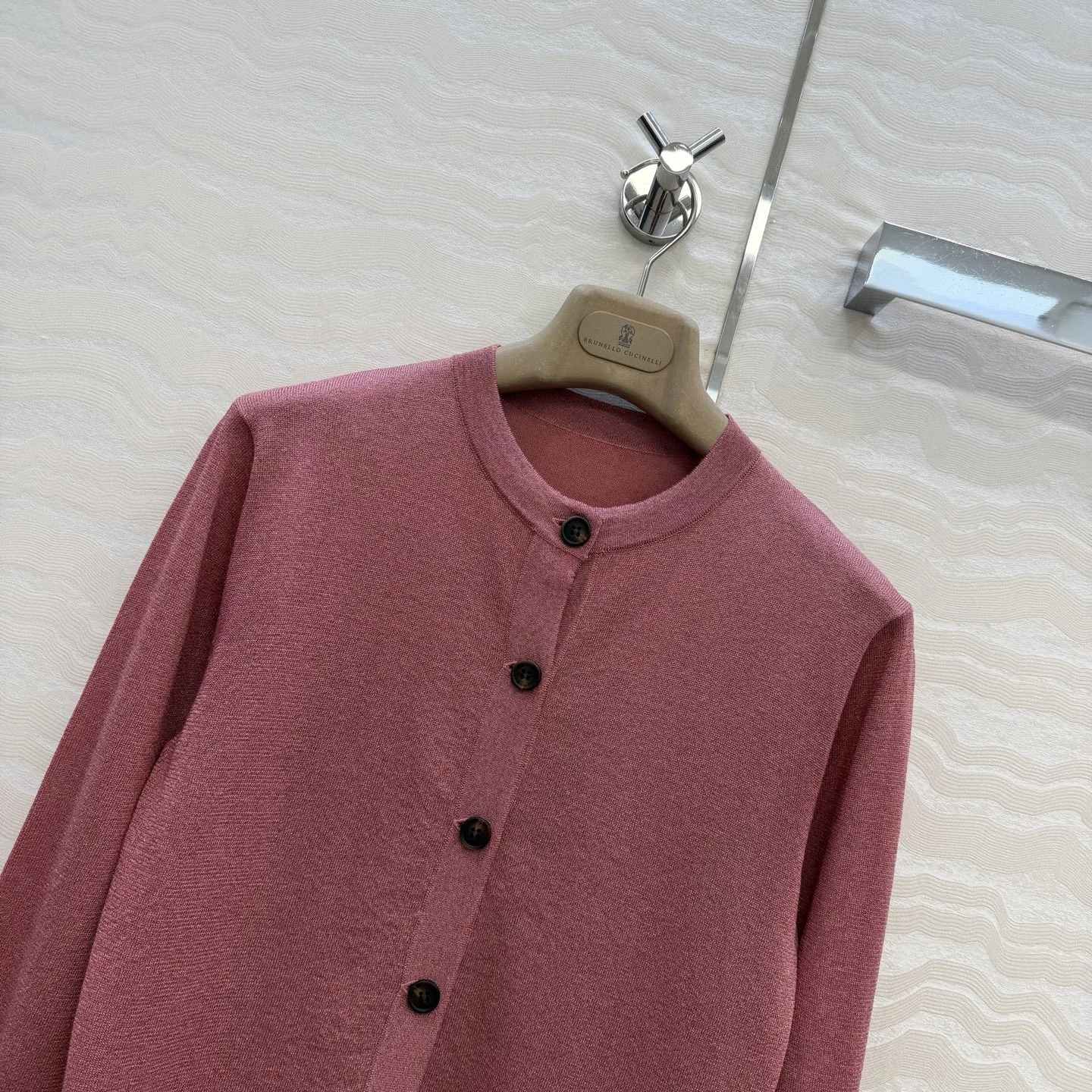 BRUNELLO CUCINELLI Sweaters Linen Metallic Pink-Brown S-L B60202609062729 - Image 2