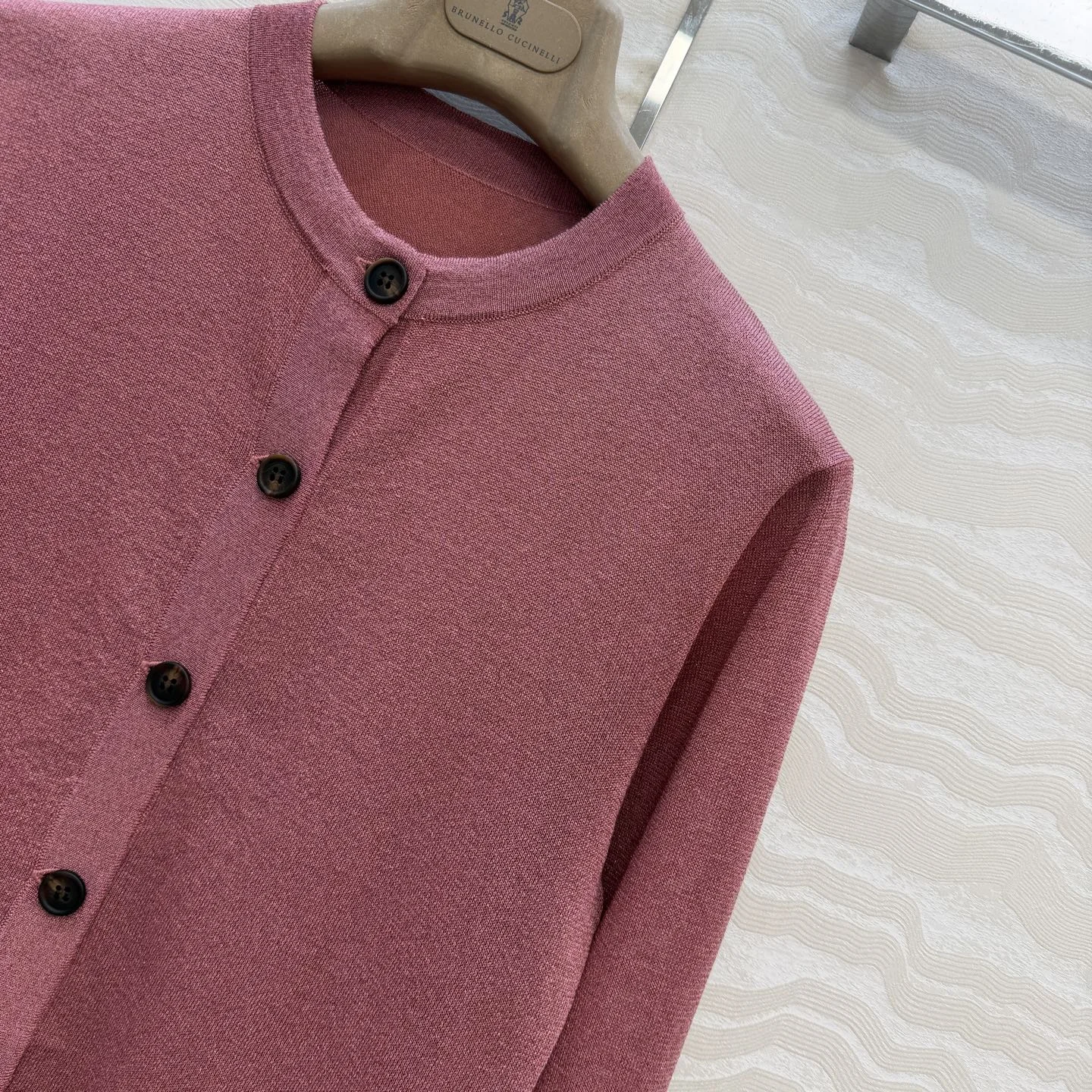 BRUNELLO CUCINELLI Sweaters Linen Metallic Pink-Brown S-L B60202609062729 - Image 3