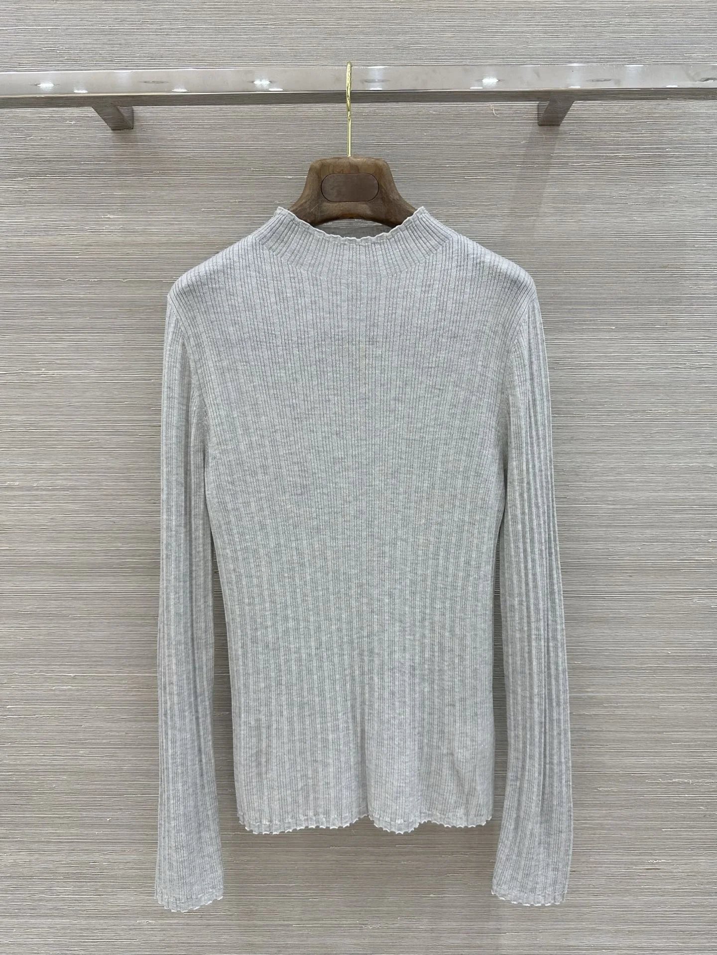 BRUNELLO CUCINELLI Sweaters Wool Metallic Grey M C25202609062052