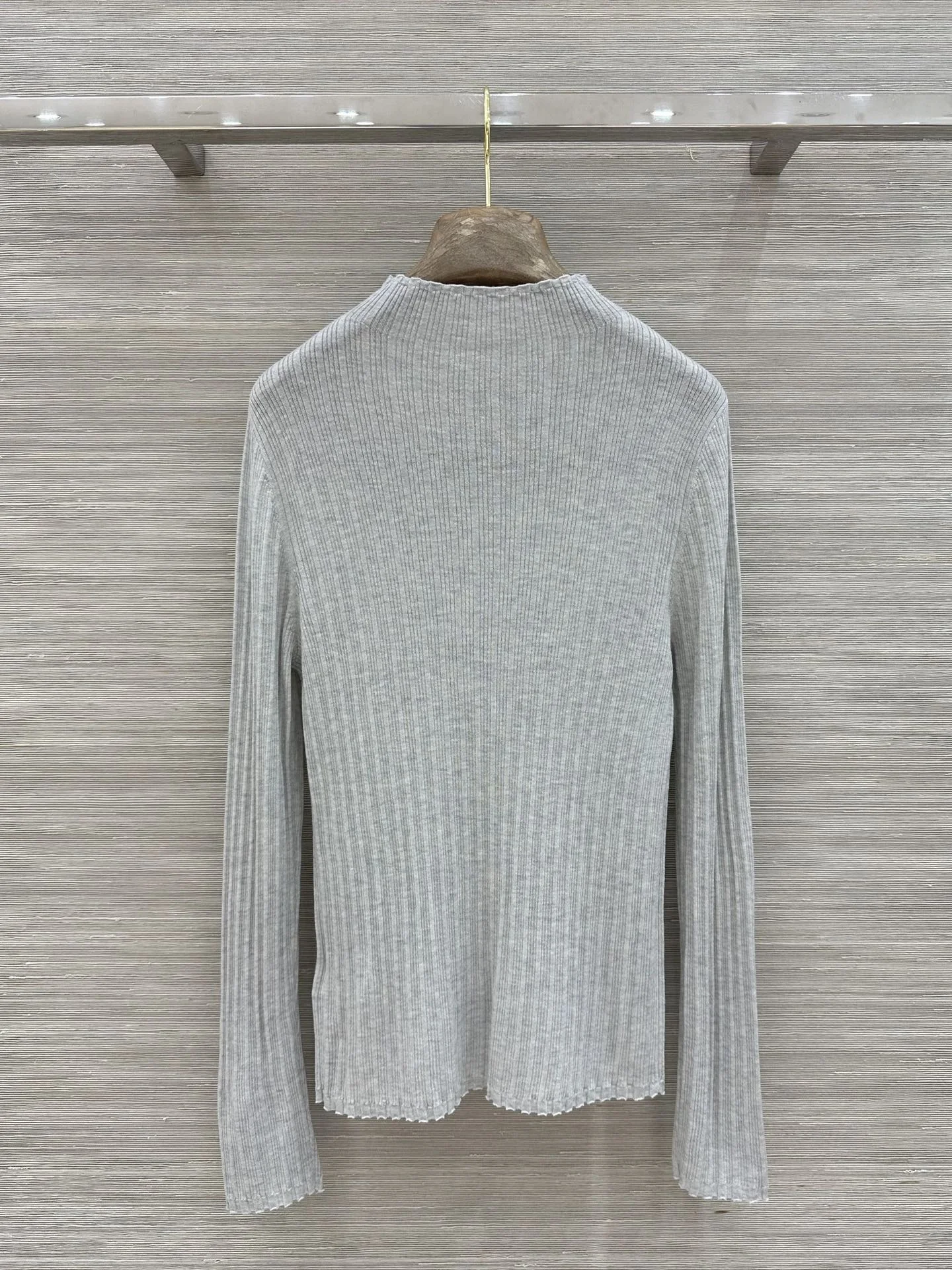 BRUNELLO CUCINELLI Sweaters Wool Metallic Grey M C25202609062052 - Image 9
