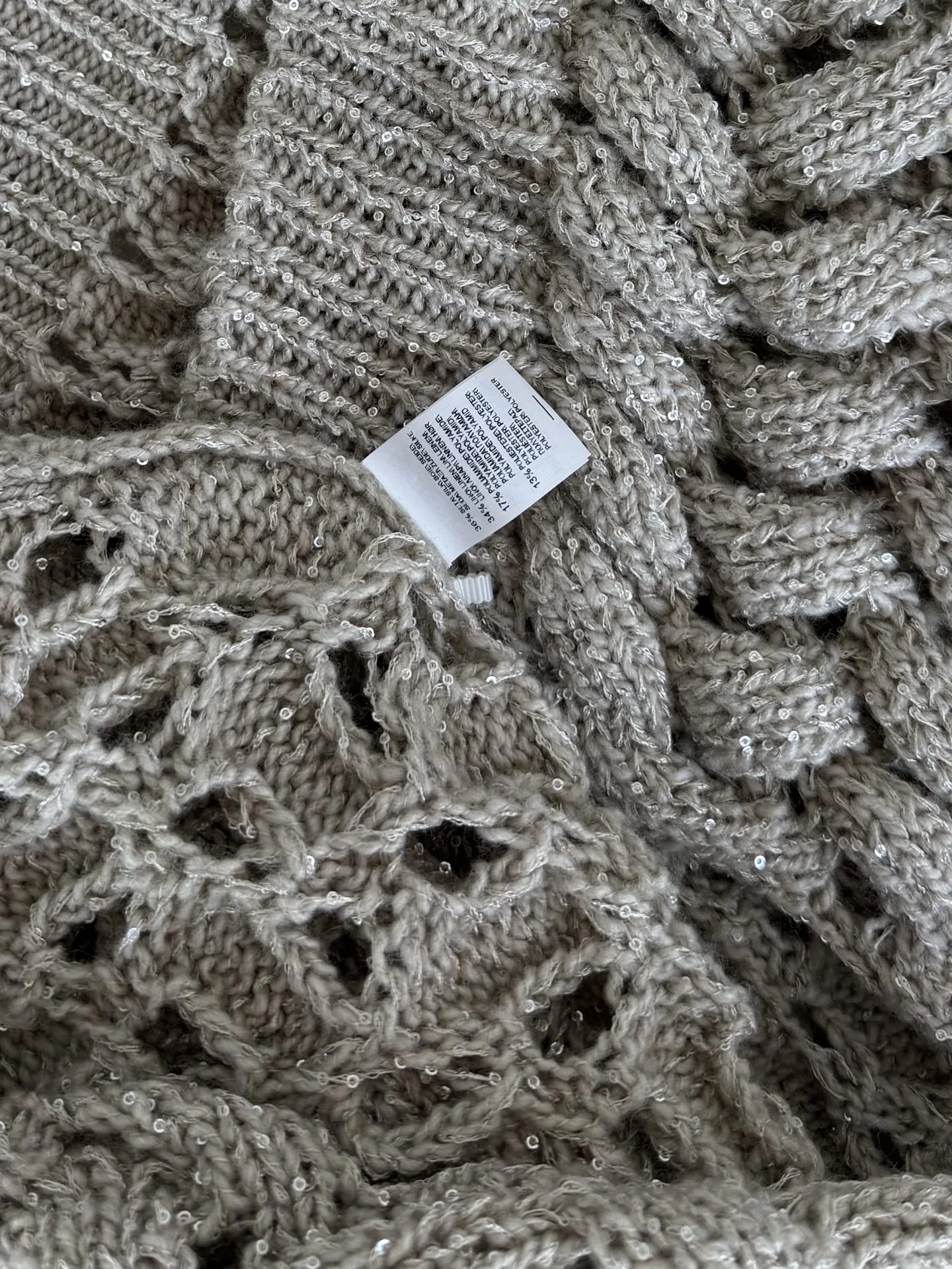 BRUNELLO CUCINELLI Sweaters Yarn Knit Beige S-L C55202609061548 - Image 7