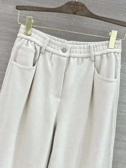 Alternative view of BRUNELLO CUCINELLI Trousers Beige S-L C30202609062015