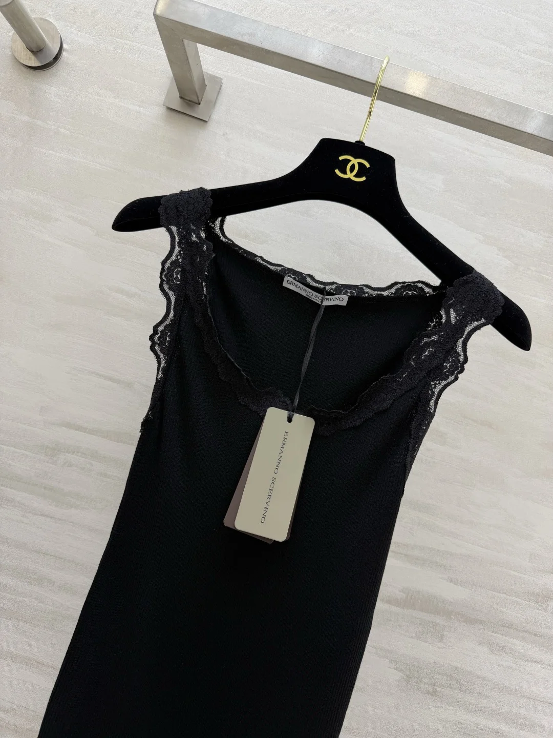 BRUNELLO CUCINELLI Vests Lace Knit Black S_M_L A55202609062622 - Image 3